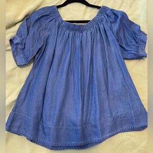 Kate Spade Chambray Top